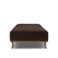 Harlin Cocktail Ottoman - Surrey Cocoa