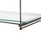 Romilly Shelves - Brushed Iron