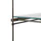 Romilly Shelves - Brushed Iron