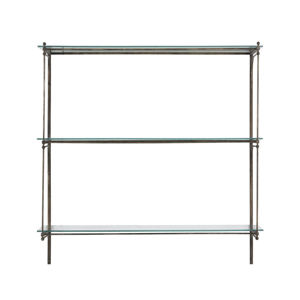 Romilly Shelves - Brushed Iron