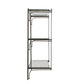 Romilly Shelves - Brushed Iron
