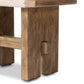 Poe Accent Stool - Hampton Cream