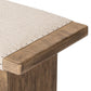 Poe Accent Stool - Hampton Cream
