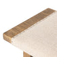 Poe Accent Stool - Hampton Cream
