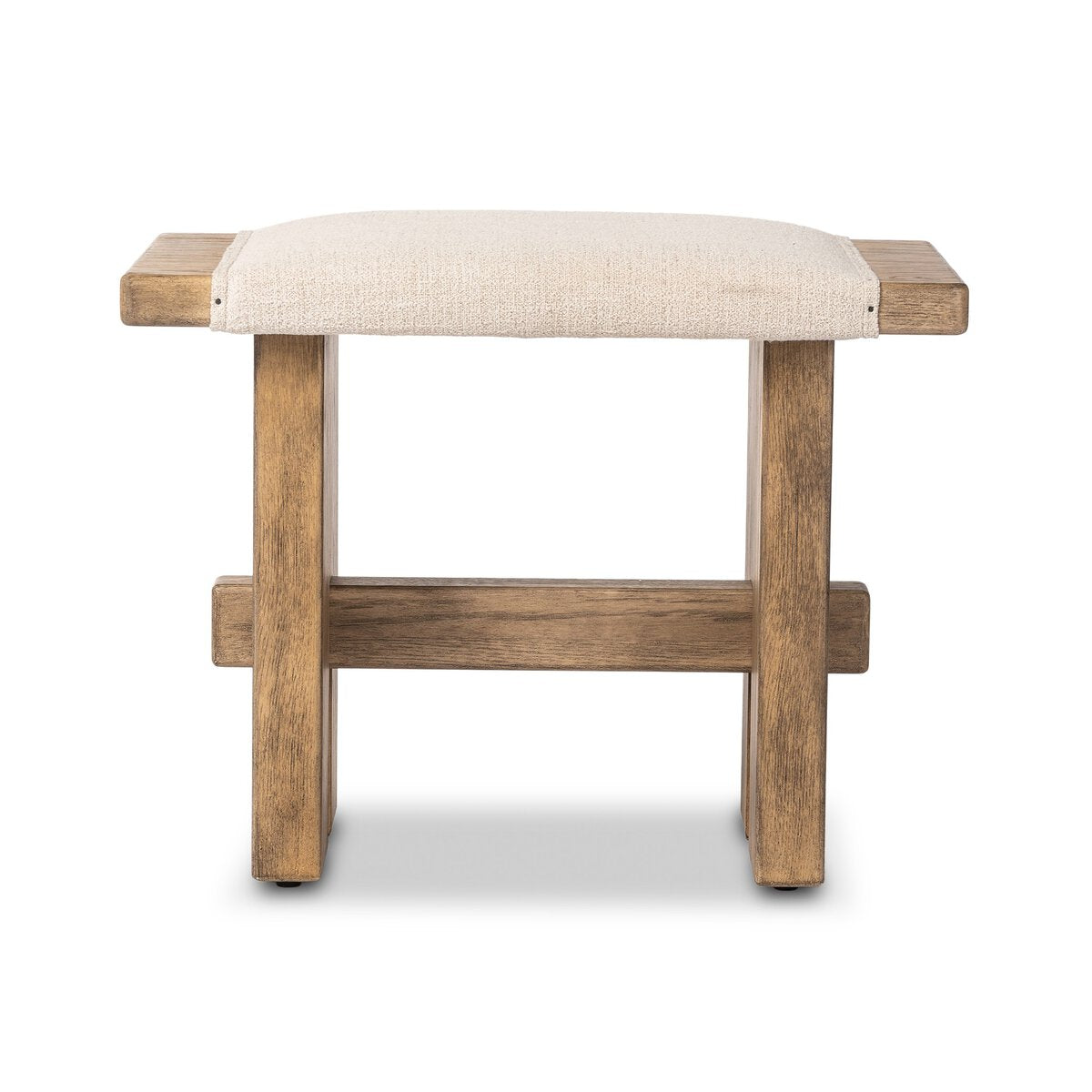 Poe Accent Stool - Hampton Cream