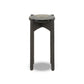 Relo End Table - Olive Cast Glass