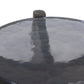 Relo End Table - Grey Cast Glass