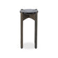 Relo End Table - Grey Cast Glass