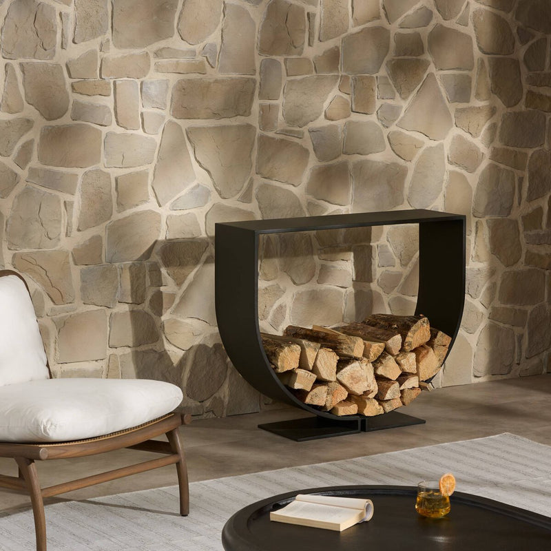 Kayo Firewood Storage - Charcoal Iron