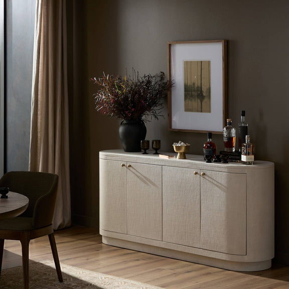Amelia Sideboard - Ivory Painted Linen