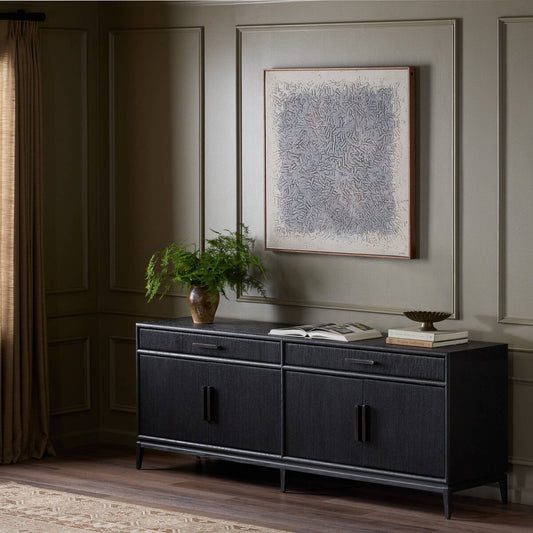 Rosenell Sideboard - Black Oak Veneer