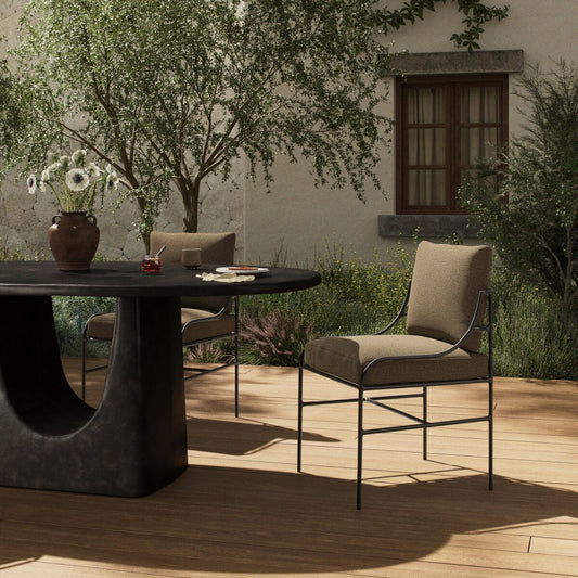 Segovia Outdoor Dining Chair - Alessi Fawn