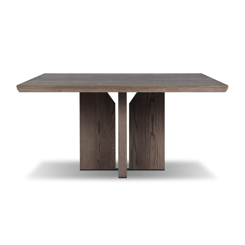 Ernest Square Dining Table - Shale Grey Oak Veneer