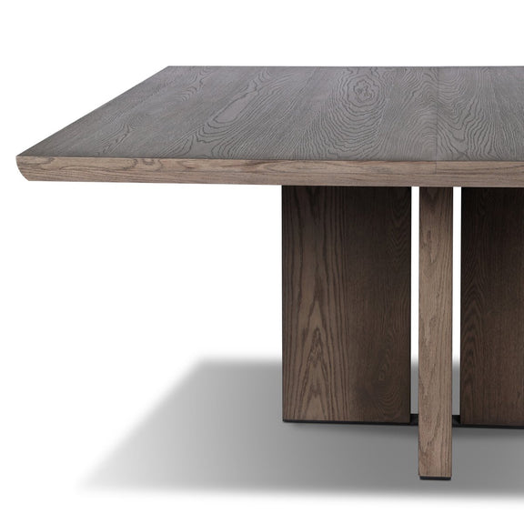 Ernest Square Dining Table - Shale Grey Oak Veneer