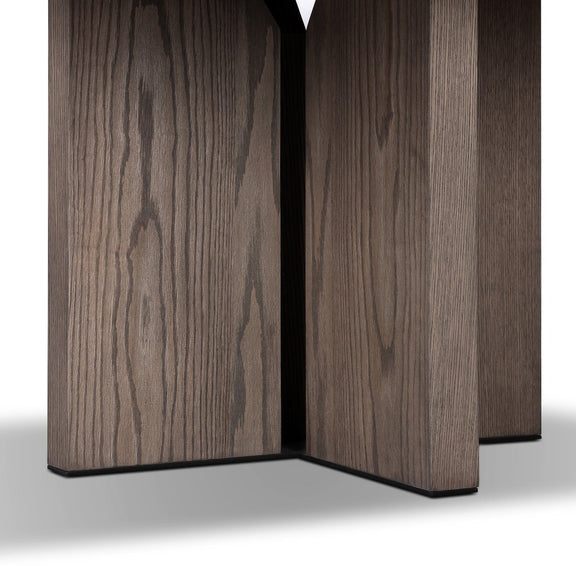 Ernest Square Dining Table - Shale Grey Oak Veneer