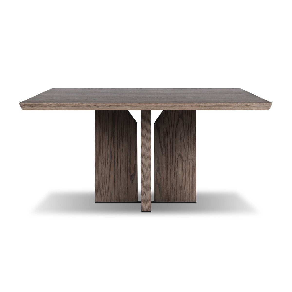 Ernest Square Dining Table - Shale Grey Oak Veneer