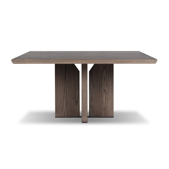 Ernest Square Dining Table - Shale Grey Oak Veneer