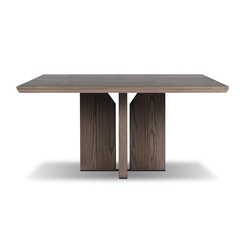 Ernest Square Dining Table - Shale Grey Oak Veneer