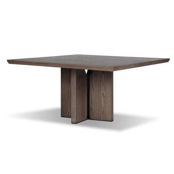 Ernest Square Dining Table - Shale Grey Oak Veneer