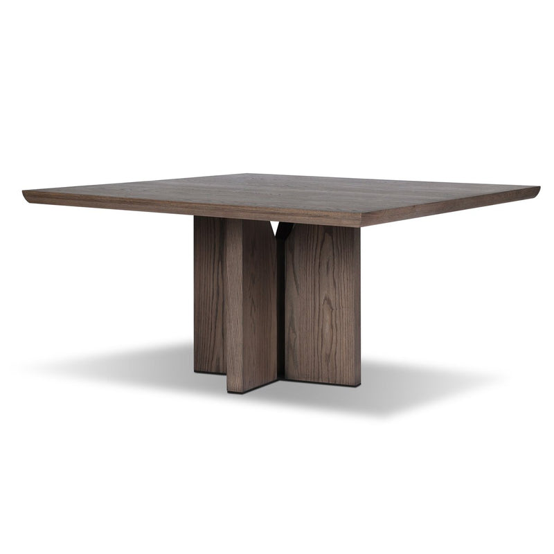 Ernest Square Dining Table - Shale Grey Oak Veneer
