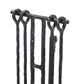 Jetta Fire Poker - Hammered Black Iron