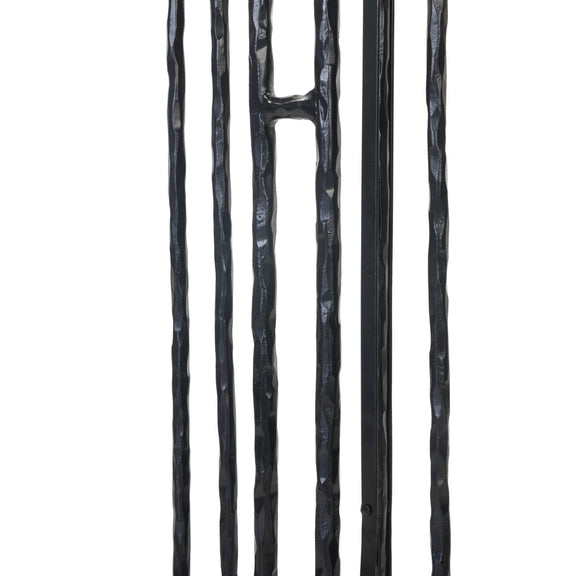 Jetta Fire Poker - Hammered Black Iron