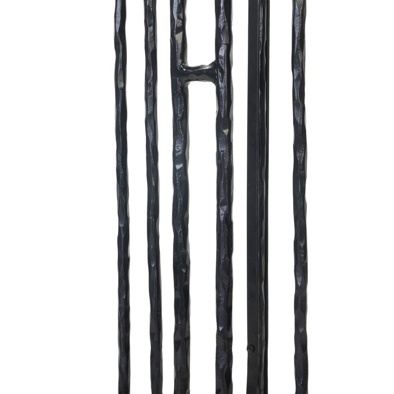 Jetta Fire Poker - Hammered Black Iron