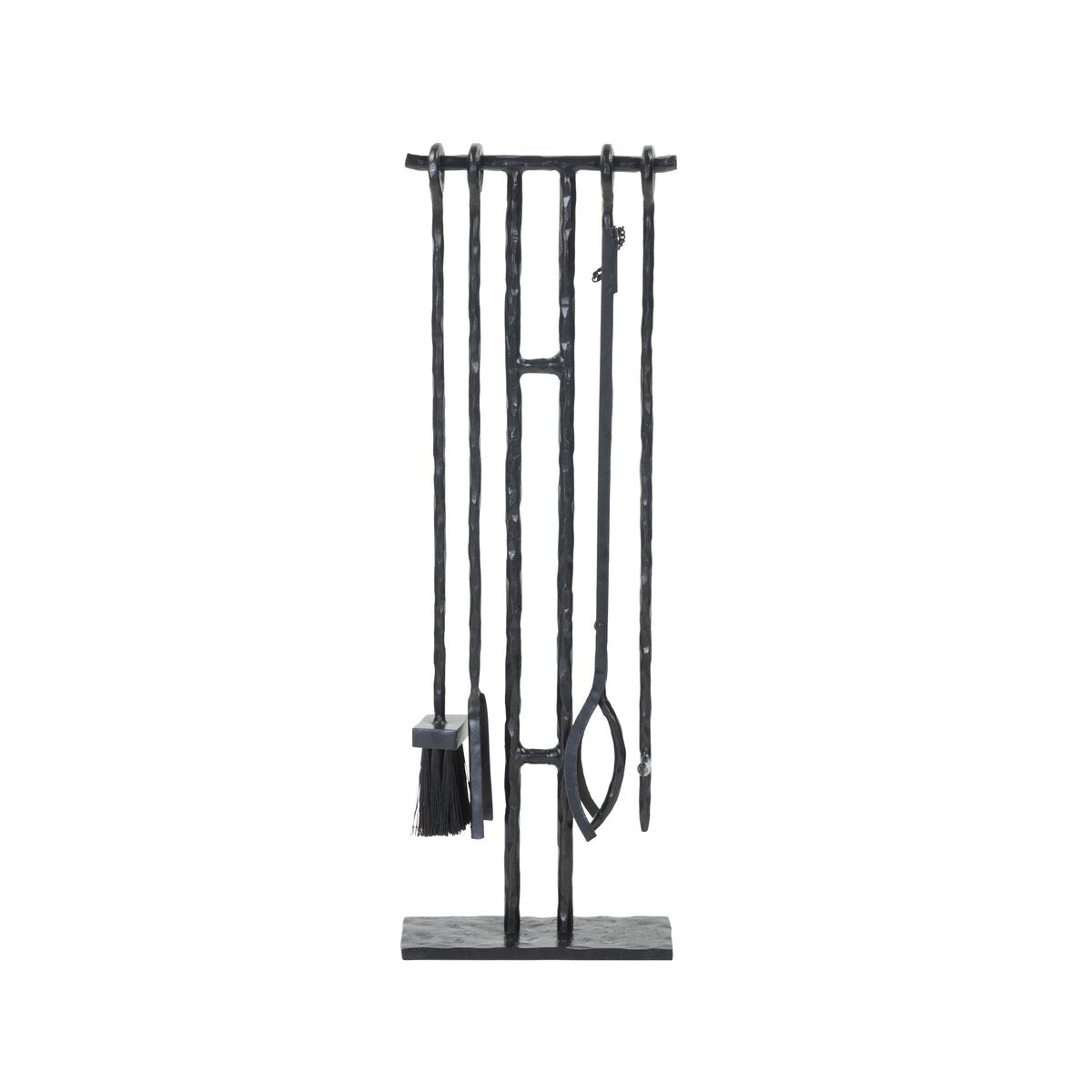 Jetta Fire Poker - Hammered Black Iron
