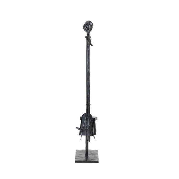 Jetta Fire Poker - Hammered Black Iron