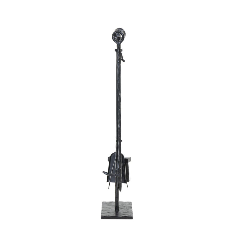 Jetta Fire Poker - Hammered Black Iron