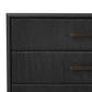 Rosenell 8 Drawer Dresser - Black Oak Veneer