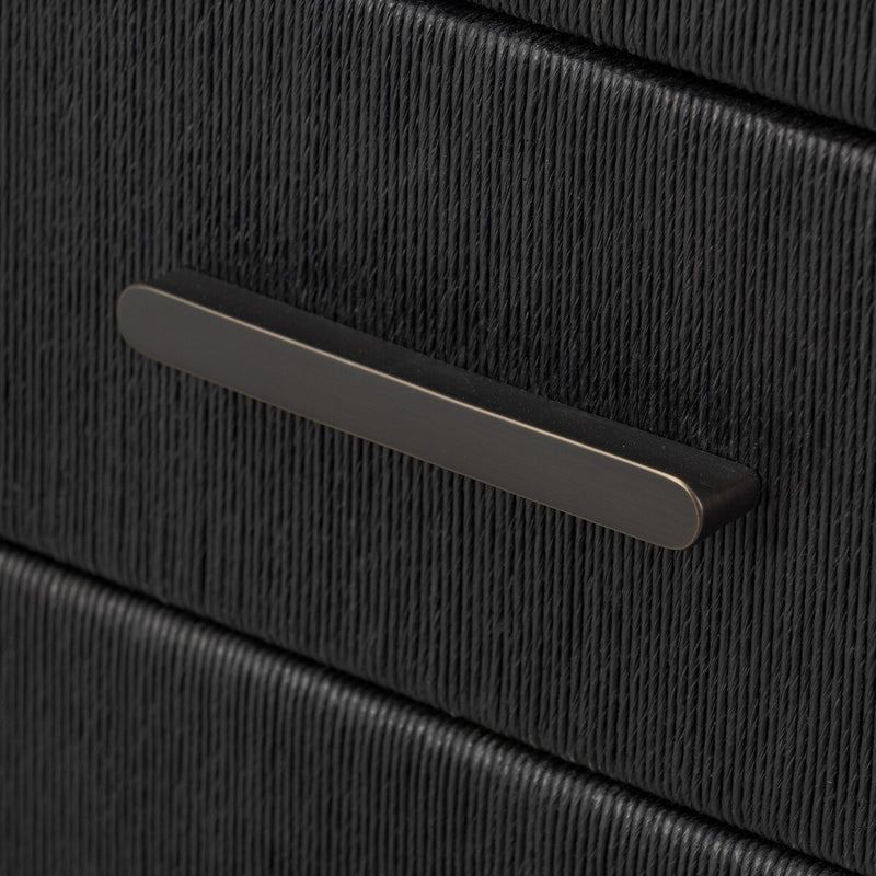 Rosenell 8 Drawer Dresser - Black Oak Veneer