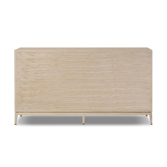 Rosenell 8 Drawer Dresser - Natural Oak Veneer