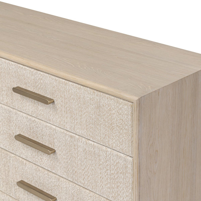 Rosenell 8 Drawer Dresser - Natural Oak Veneer