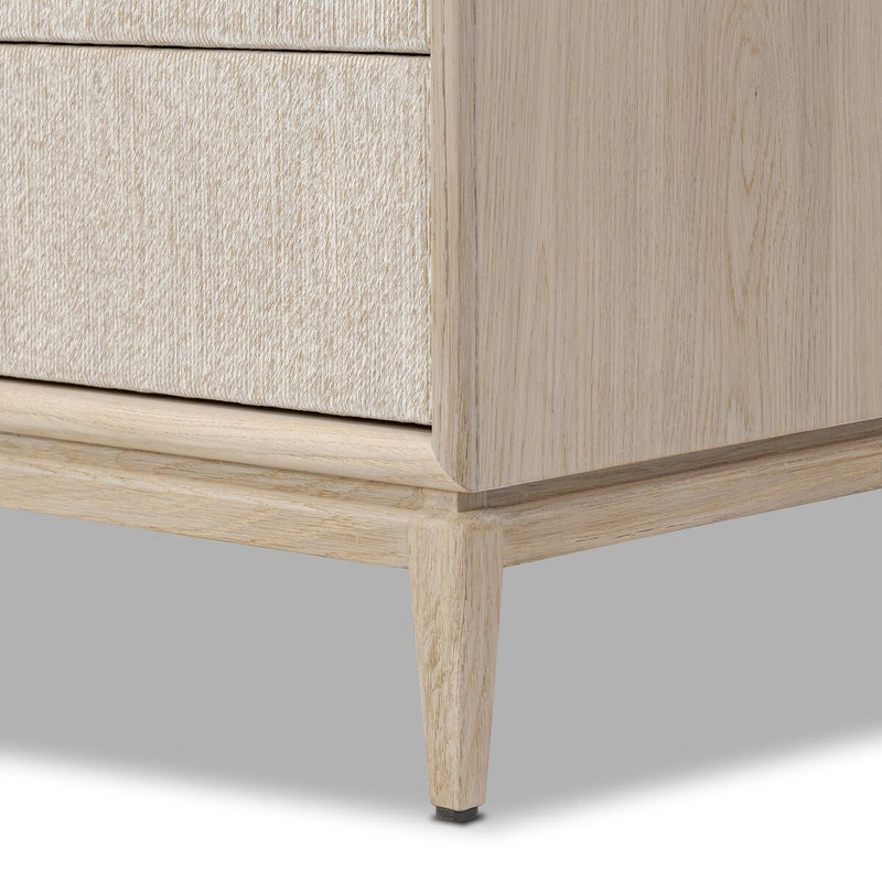 Rosenell 8 Drawer Dresser - Natural Oak Veneer