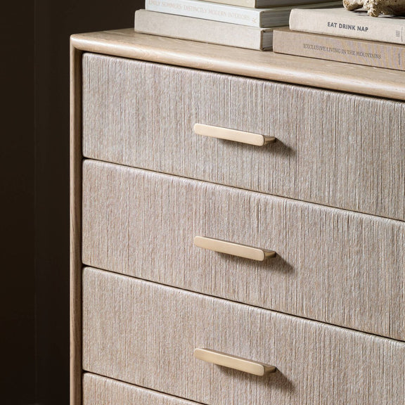 Rosenell 8 Drawer Dresser - Natural Oak Veneer