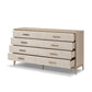 Rosenell 8 Drawer Dresser - Natural Oak Veneer