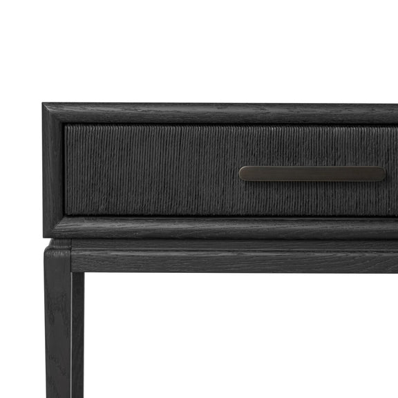 Rosenell Console Table - 78" - Black Oak Veneer