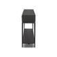Rosenell Console Table - 78" - Black Oak Veneer