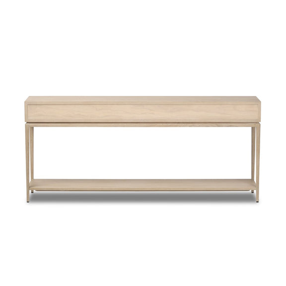 Rosenell Console Table - 78" - Natural Oak Veneer