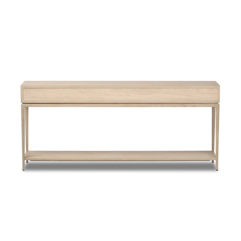 Rosenell Console Table - 78" - Natural Oak Veneer