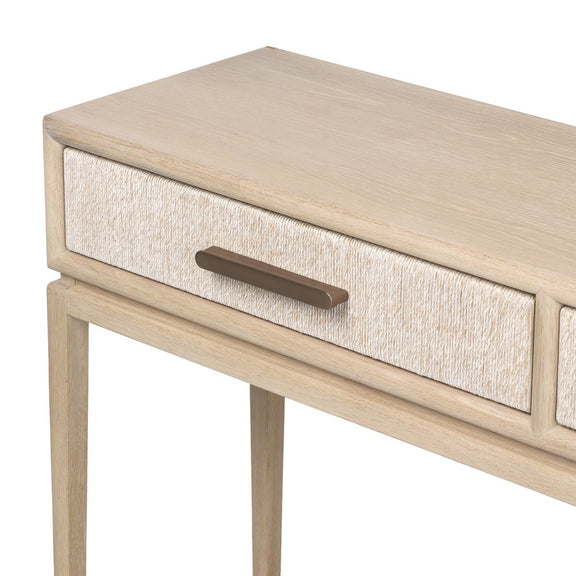 Rosenell Console Table - 78" - Natural Oak Veneer