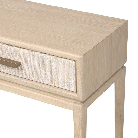 Rosenell Console Table - 78" - Natural Oak Veneer