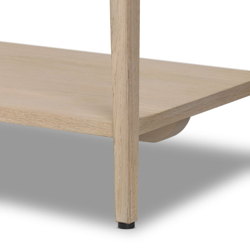 Rosenell Console Table - 78" - Natural Oak Veneer