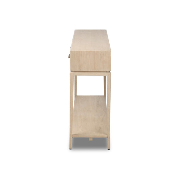 Rosenell Console Table - 78" - Natural Oak Veneer
