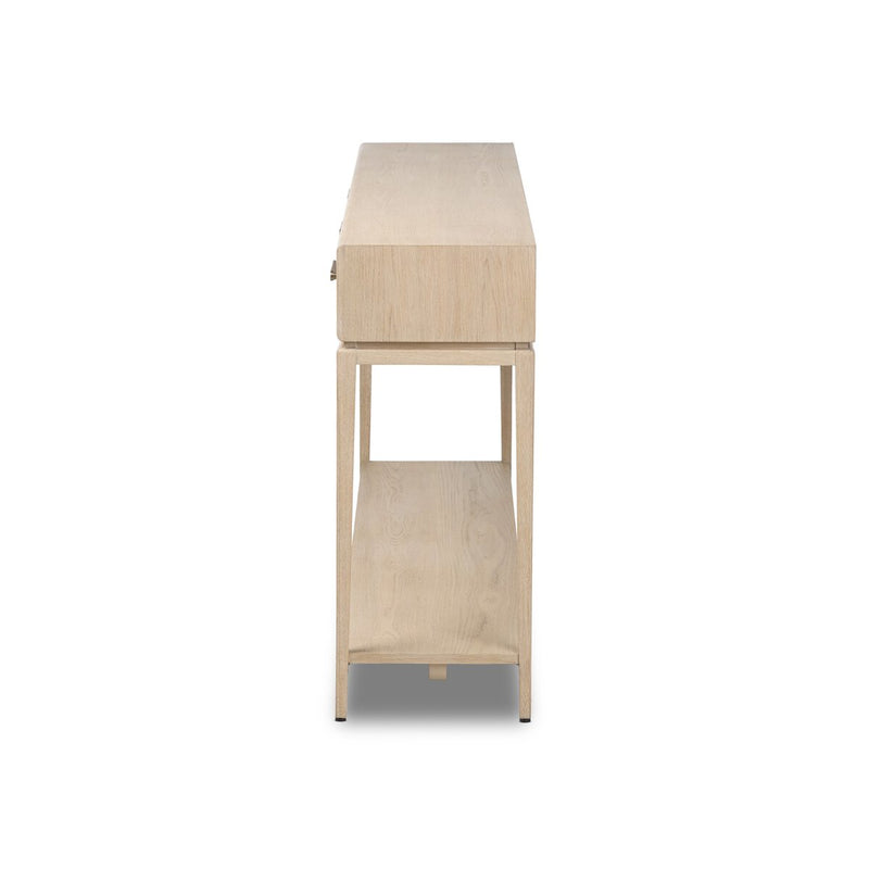 Rosenell Console Table - 78" - Natural Oak Veneer