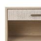 Rosenell Open Nightstand - Natural Oak Veneer