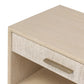 Rosenell Open Nightstand - Natural Oak Veneer