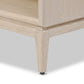 Rosenell Open Nightstand - Natural Oak Veneer