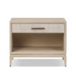 Rosenell Open Nightstand - Natural Oak Veneer